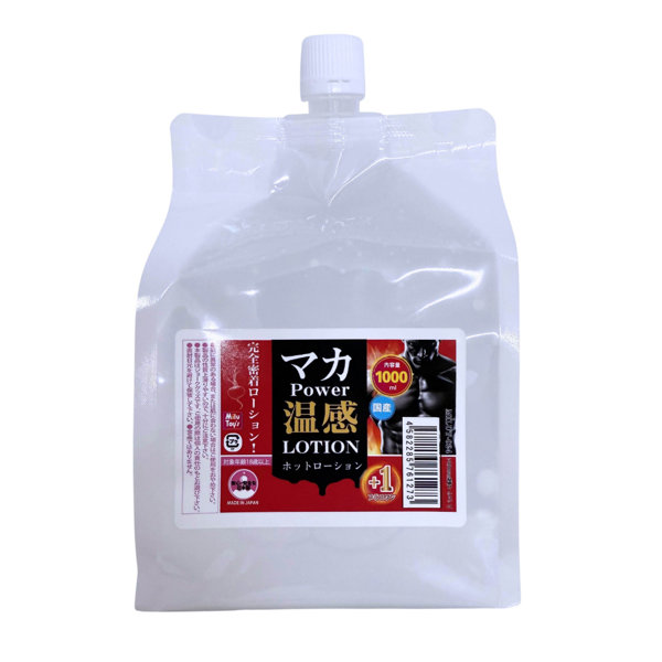 マカ POWER プラスワン 温感ローション 1000ml（MILUT-024）